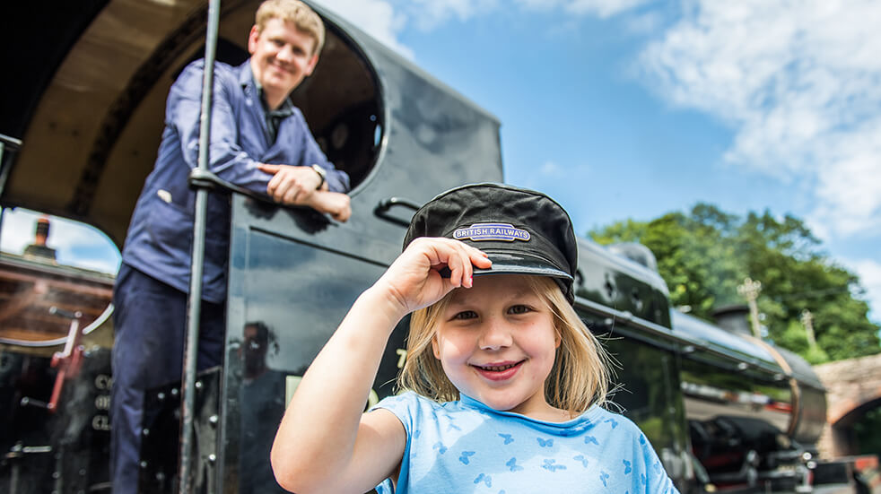 Steam train family day out West Somerset Railway